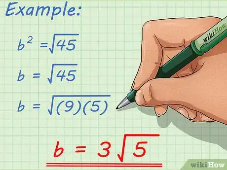 Step 7 开方运算，得到                    b              {\displaystyle b}  的值。