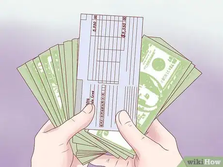 Step 3 把现金存入银行。