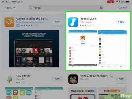 Step 1 下载Freegal Music应用。