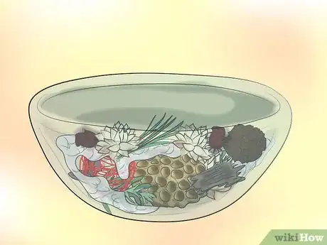 Step 4 接下来的一层是花或花瓣。