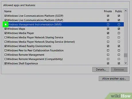 Step 7 勾选“Windows Management Instrumentation”对话框。