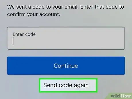 Step 3 如果没有收到，那就让Facebook给你重新发送短信验证码。