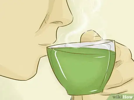 Step 2 生病时喝热茶。