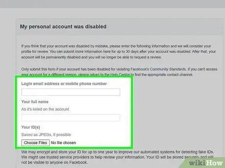 Step 8 如果你的帐户已被禁用，则可以进行申诉。