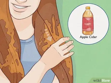 Step 7 用苹果醋制作漂色溶剂。