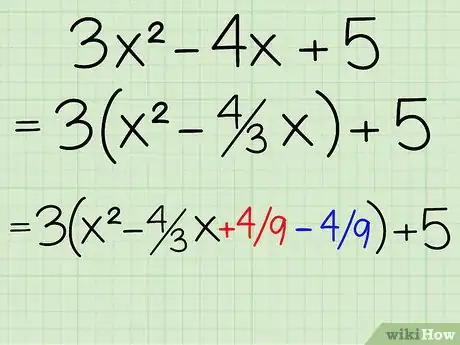 Step 4 在括号内加上再减去这个值。