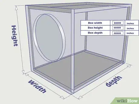 Step 4 测量音箱摆放位置的长宽高尺寸。