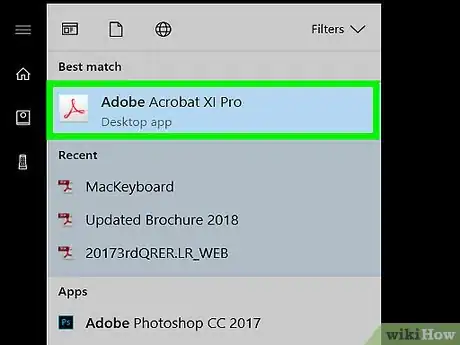 Step 1 确保你有付费版“Adobe Acrobat”程序。