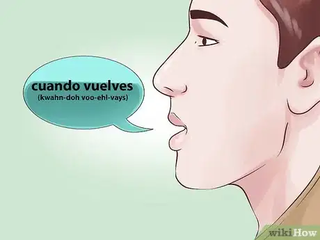 Step 1 “¿cuándo vuelves?