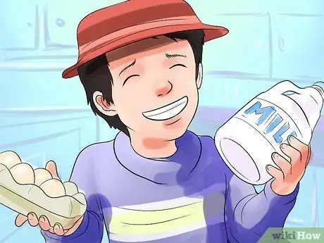 Step 8 售卖鸡蛋或牛奶。