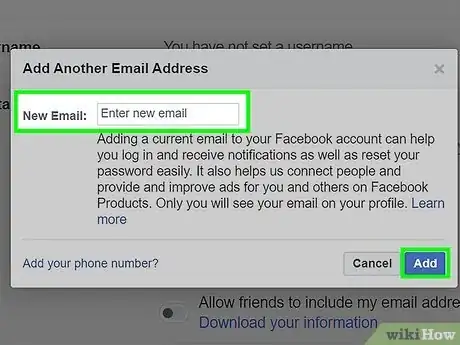 Step 2 如果你输错了电子邮件地址，务必要更改为正确的电子邮件地址。