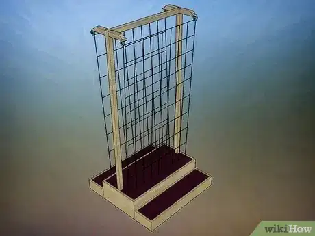 Step 3 建造你自己的格子棚架。