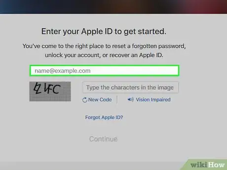 Step 1 在iforgot.apple.com上输入Apple ID。