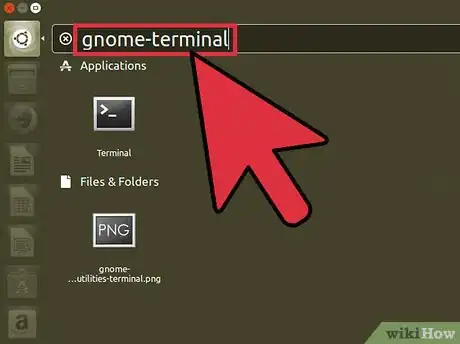 Step 2 同时按下.Alt+F2组合键， 输入gnome-terminal。