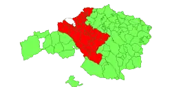 Bilbao metropolitan area in Biscay