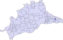 Municipal location in the Province of Málaga