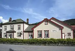 Former train station, now a library