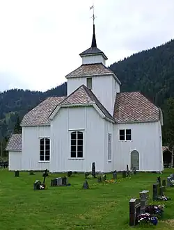 View of the village church