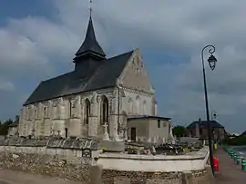 The church in Écardenville-la-Campagne