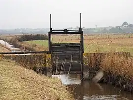 Lock on Frossay Marsh