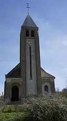 The church in Bignicourt