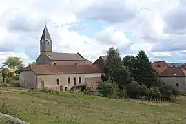 The church in Sivignon