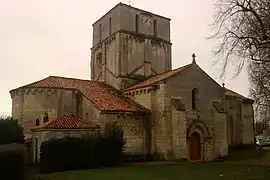 The church of Our Lady, in Oulmes