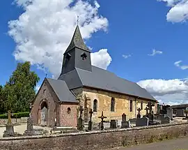 The church in Le Sap-André