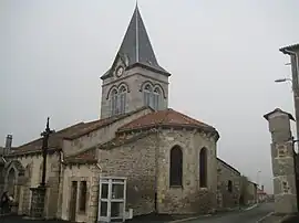 The church in Champagnat-le-Jeune