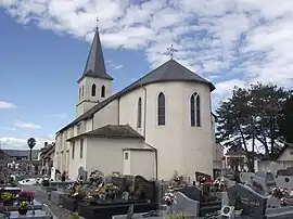 The church of Saint-Christophe