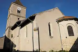 The church in Gézoncourt