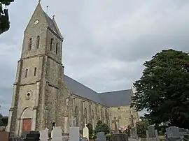 The church of  Saint-Marcouf