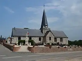 The church in Bourville