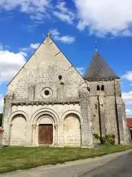 The church of Saint-Martin, in Montlouis