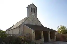 The church of Saint-Nicolas, in Sèvres-Anxaumont