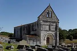 The church in Juicq