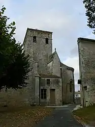 The church in Saint-Rémy