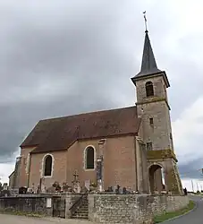 The church in Saint-Baraing