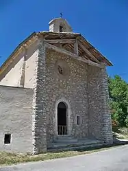 The church of Saint-Jean-Baptiste, in Redortiers