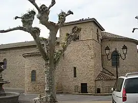 The church of Saint Saturnin, in Saint-Sorlin-en-Valloire