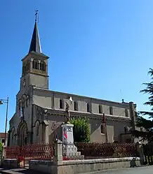 The church in Chassigny-sous-Dun