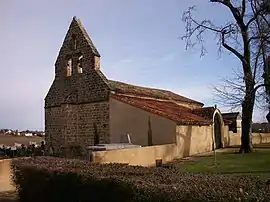 The church in Saint-Martin