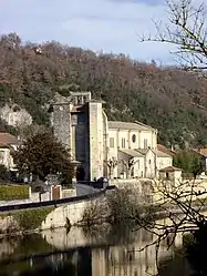 The church in Saint-Martory