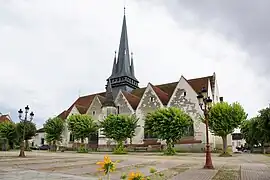 The church in Saint-André-les-Vergers