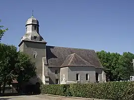 The church of Sarriac-Bigorre