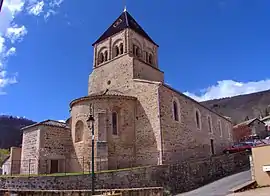 The church in Vauxrenard