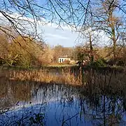 Small lake and west orangeries.