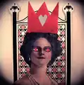 From the music video for "The Queen of Hearts"