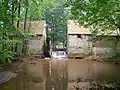 Double watermill with separate machinery producing oil and flour at Hopsten in Germany