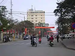 Streets of Đông Anh, Hanoi, Vietnam